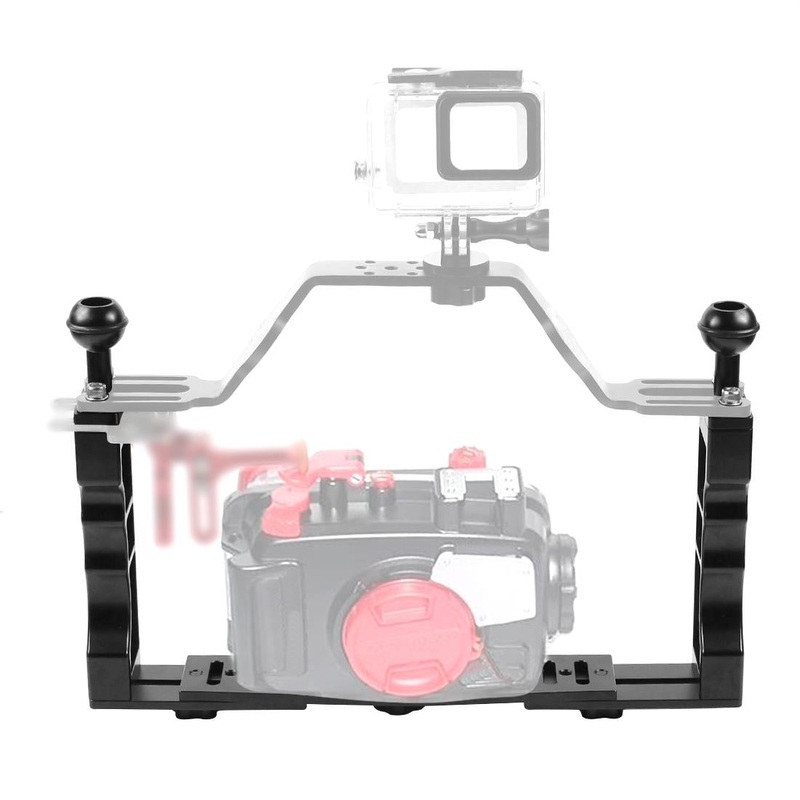 Upgraded Dual Handheld Diving Arm For Underwater Photography PRL-262UP