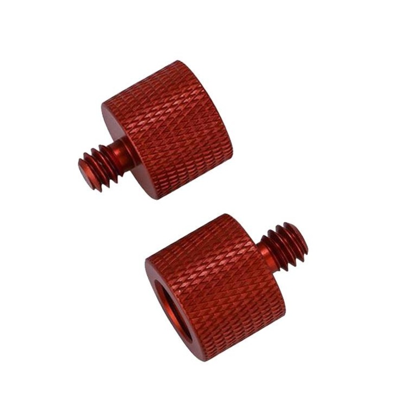 10-Piece 3 / 8 To 1 / 4 Screw Adapter – Red PRL-3059481060DBT