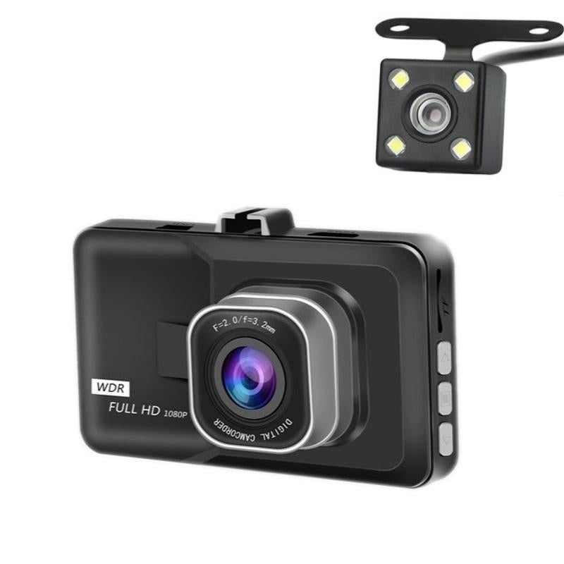 1080P Hd 3.0 Wide-Angle Driving Recorder With Reversing Image PRL-3037746850DBT