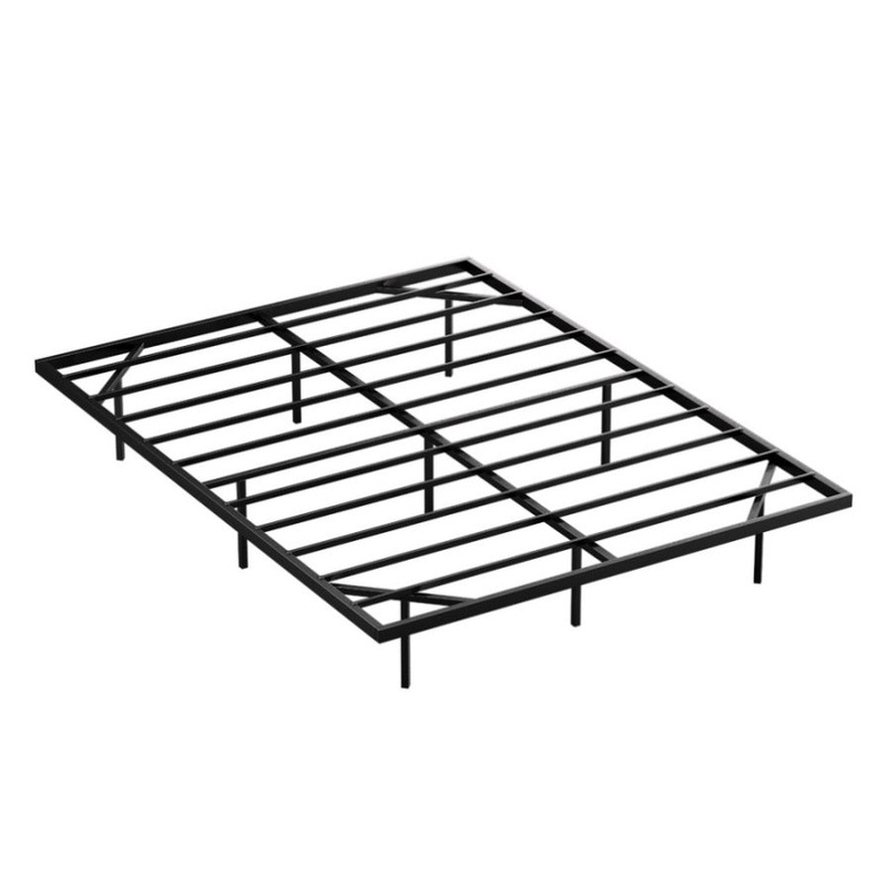 Artiss Double Bed Frame,Floating Metal Bed Frame with Smart LED Lights – Sturdy Metal Platform Bed MBED-C-RAY-D