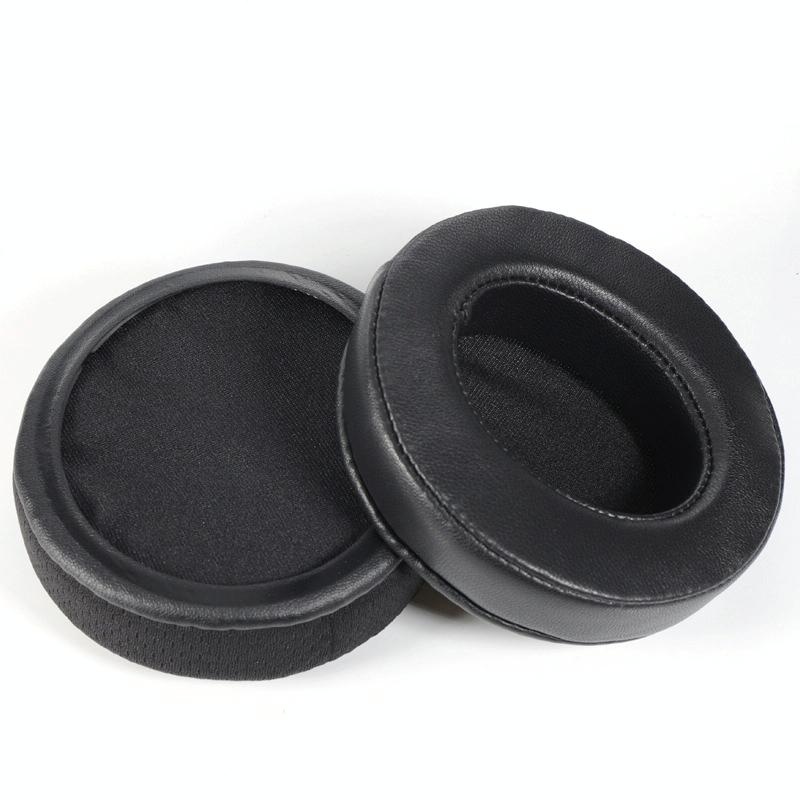 Black Lambskin Headset Covers – 2 Pack For Alienware Aw310H / Aw510H PRL-3067212750DBT