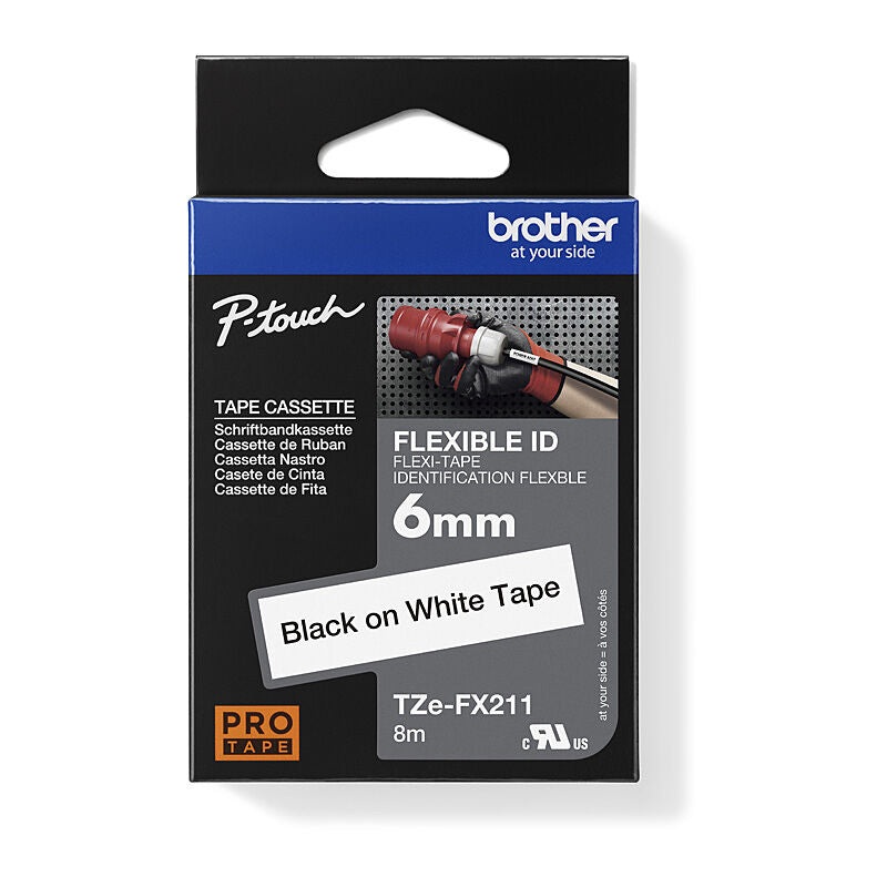 Brother TZeFX211 Flexible Tape DS-BTZFX211