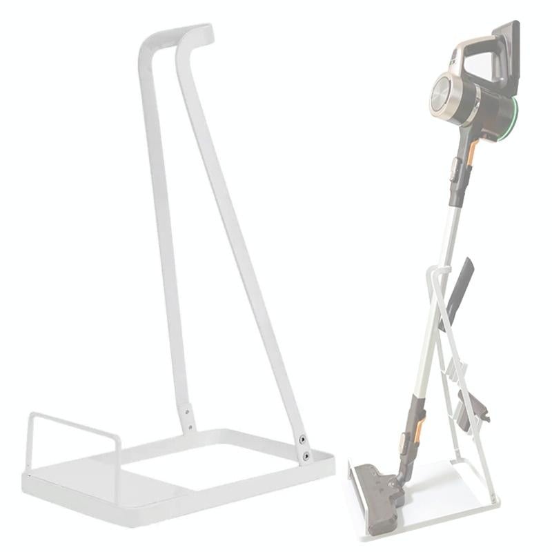 Space-Saving Floor Storage Bracket For Dyson Vacuum Cleaners – Universal Type White PRL-3070291060DBT