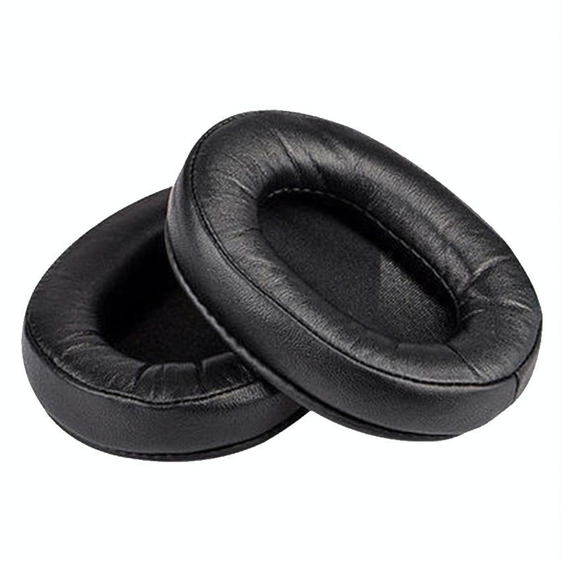 2-Pack Black Lambskin Headset Earmuffs For Sony Mdr-7506 / V6 / 900St PRL-1148172060DBT