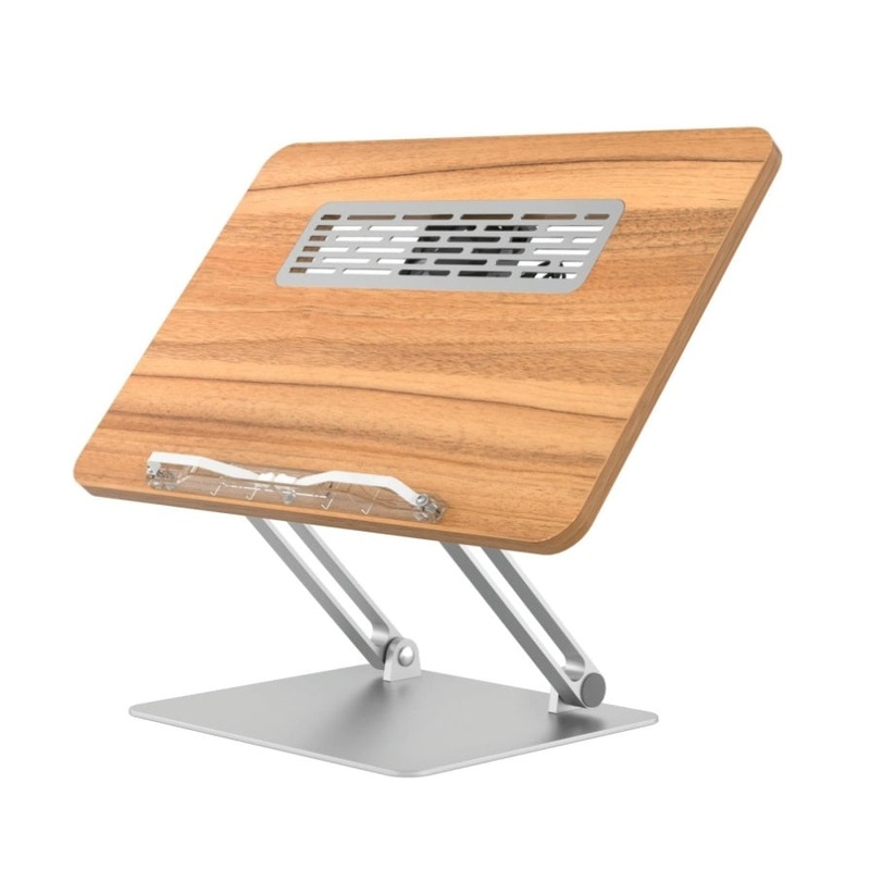Adjustable Folding Laptop Stand With Cooling Fan – Portable Tablet Holder PRL-1163200AYS
