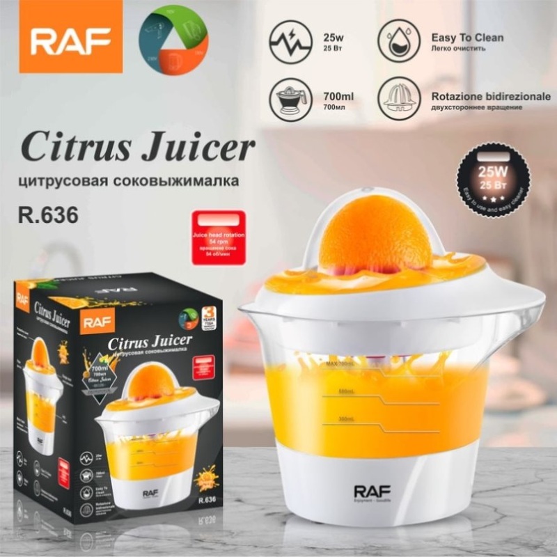 Electric Citrus Juicer – Fresh & Healthy Juices Every Day V612-RAF_JUICER