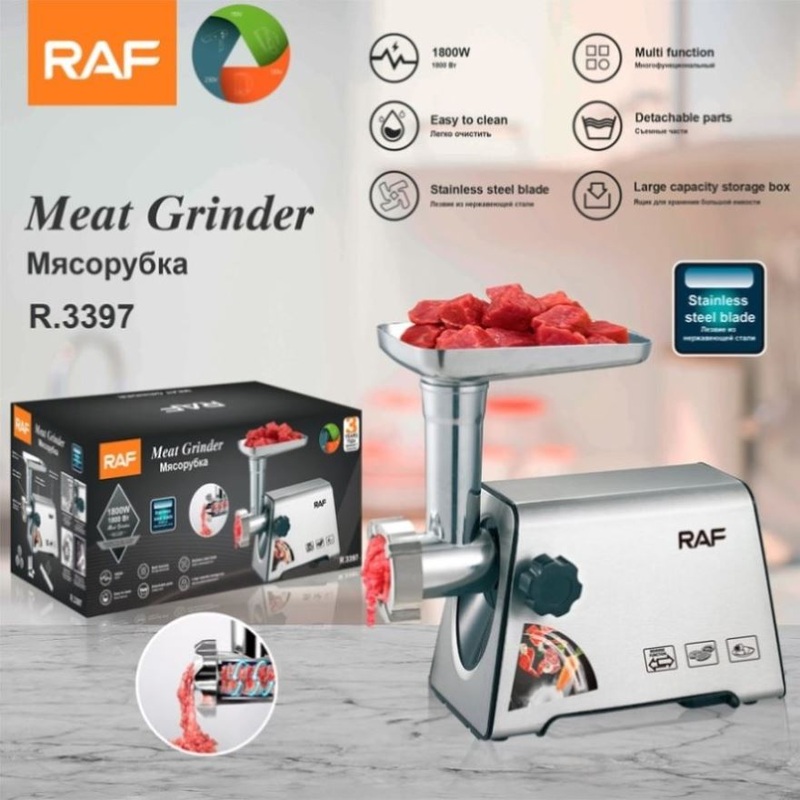 Electric Meat Grinder stainless steel Powerful Multi-Functional grinder kebbe maker V612-SOK_MEAT