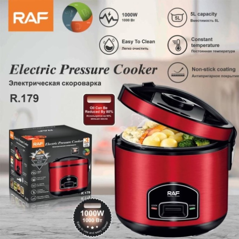 Electric Multi-Function Pressure Cooker Non-Stick rice cooker V612-RAF_RICE