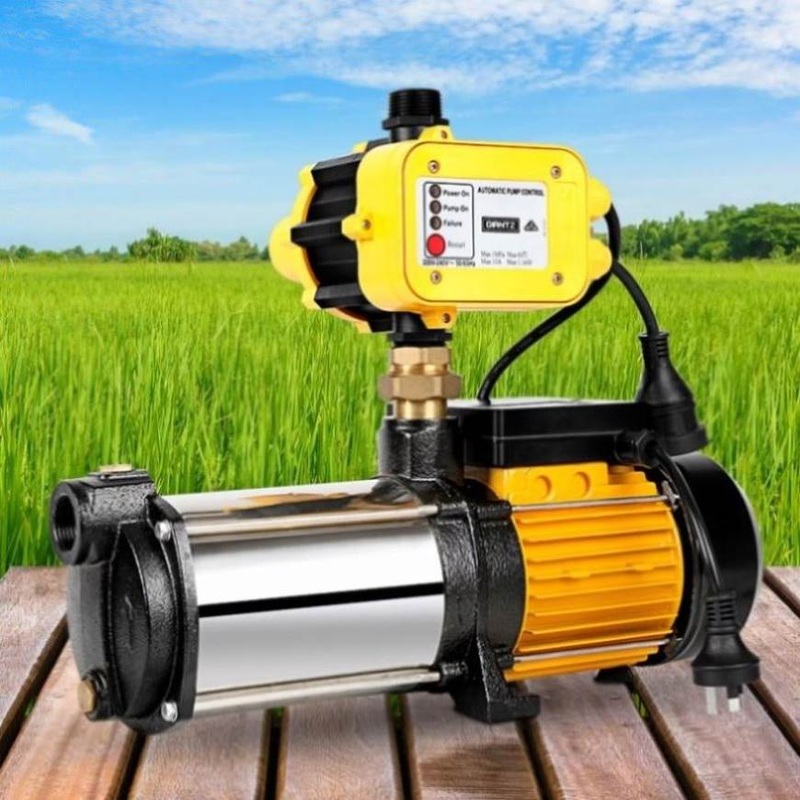Giantz Garden Water Pump High Pressure 2500W 5-Stage Tank Irrigation Yellow PUMP-ST5-25-OG-YEL