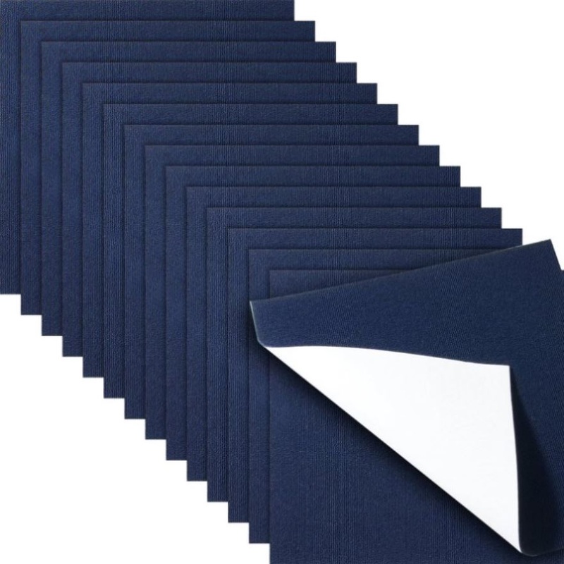VEVOR Carpet Tiles Peel and Stick, Squares Self Adhesive Carpet Floor Tile, Soft Padded Carpet V952-ZZFKDT2424YCU83VVV0