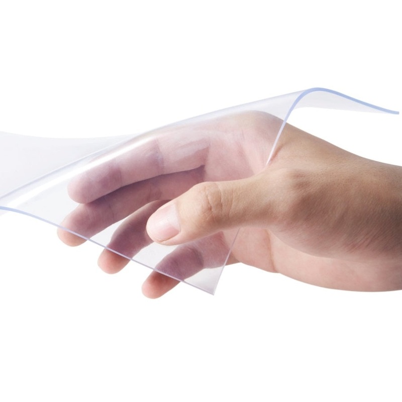VEVOR Strip Curtain, 2500 cm L x 30.5 cm W x 3 mm Thickness, Clear PVC Smooth Curtain Strip Door V952-JPVC82X121PCSGXS0V0