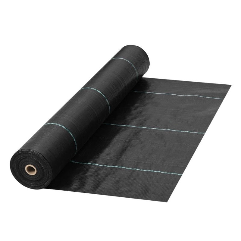 VEVOR Weed Barrier, 5.8oz Landscape Fabric, 4ft x 300ft Cover Mat Heavy Duty Woven Grass Control V952-FCBY43005.8OZWK6GV0