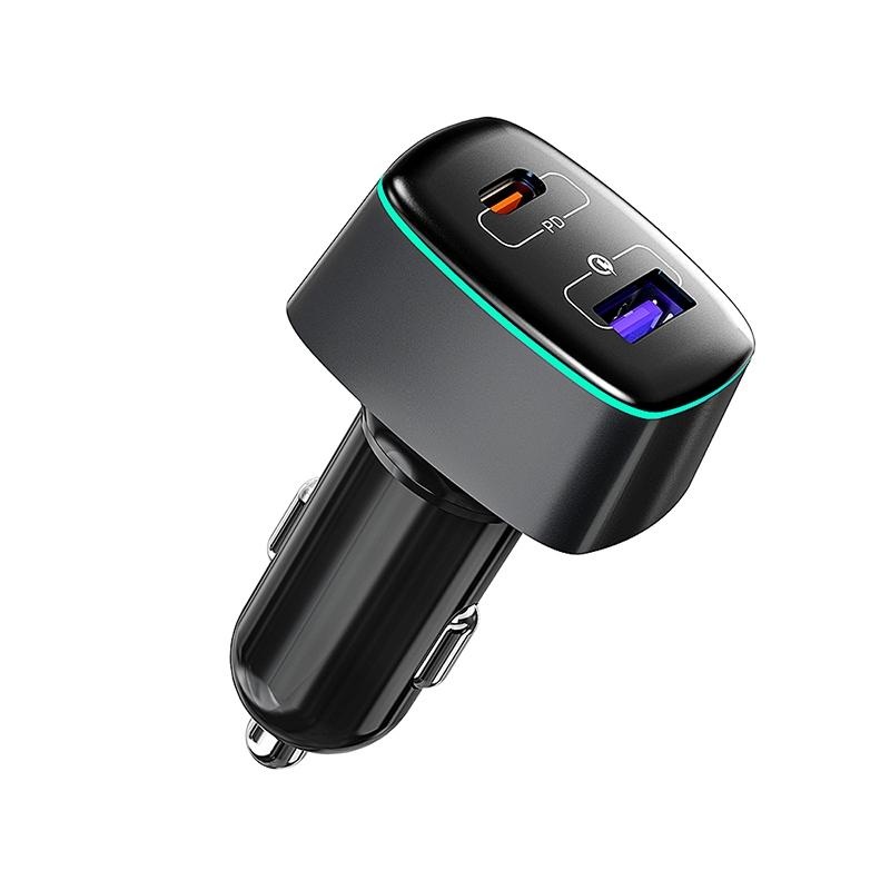 2-In-1 Car Charger – 100W – Compact Design PRL-14063060DBT