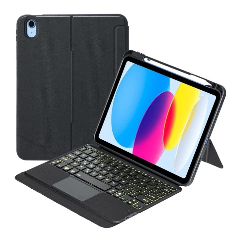 2022 Ipad 10.9 Touch Keyboard Case – Split Type Bluetooth Leather PRL-1500IIXPI