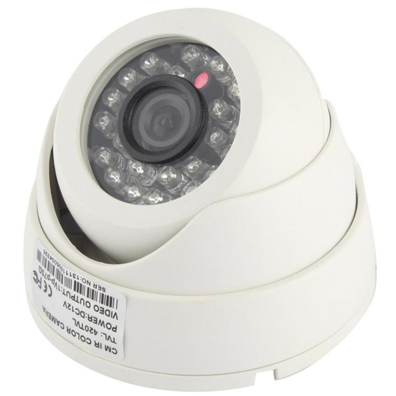 24 Led Infrared Camera With 3.6Mm Lens – 20M Ir Distance Abs Material PRL-1520-CPS-S