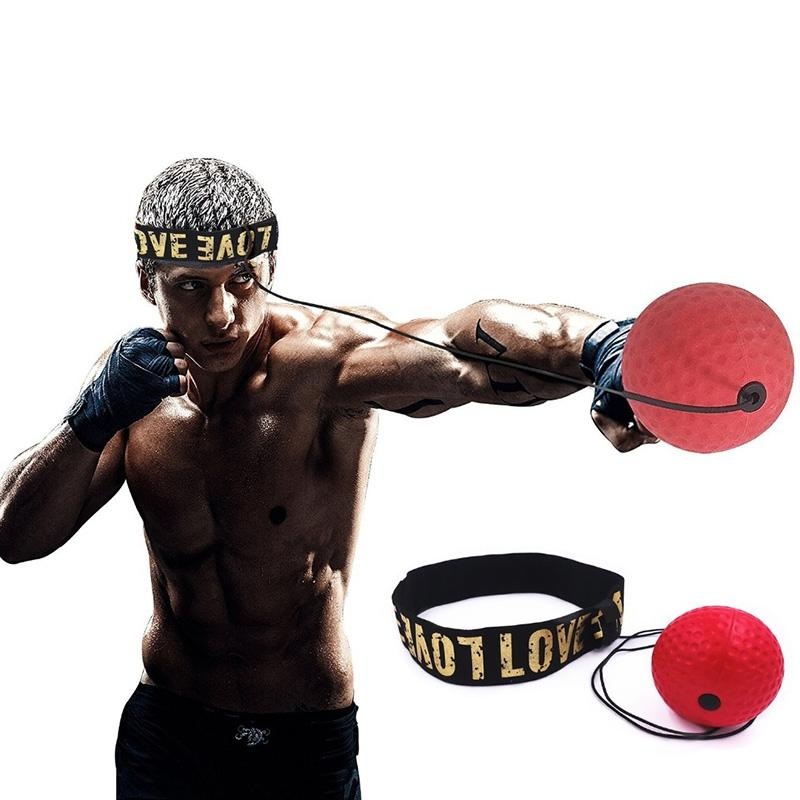 4-In-1 Head-Mounted Boxing Ball Set For Speed Training And Reaction PRL-14759610DBT
