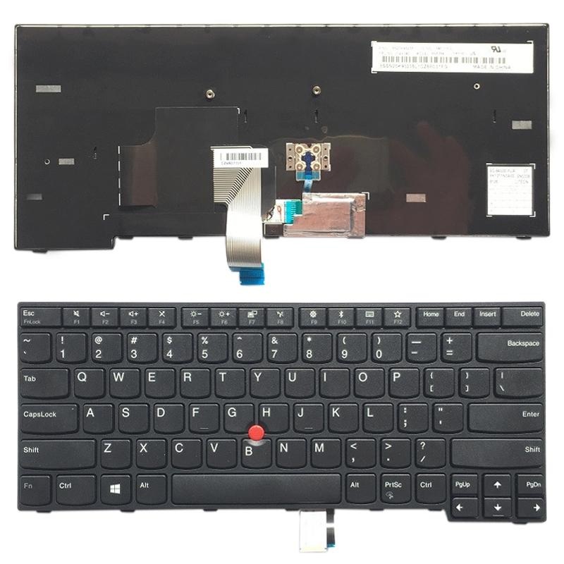 English Laptop Keyboard For Lenovo Thinkpad E470 / E475 With Pointing Sticks PRL-1778PS