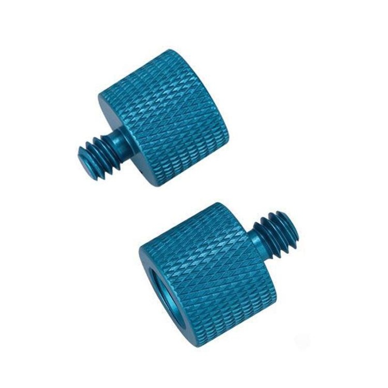 10-Piece 3 / 8 To 1 / 4 Screw Adapter – Blue PRL-2059481060DBT