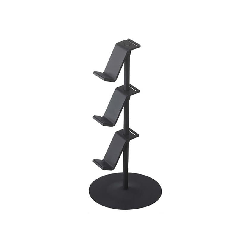 3-Tier Desktop Gamepad And Headphone Storage Rack – Black PRL-2009102060DBT