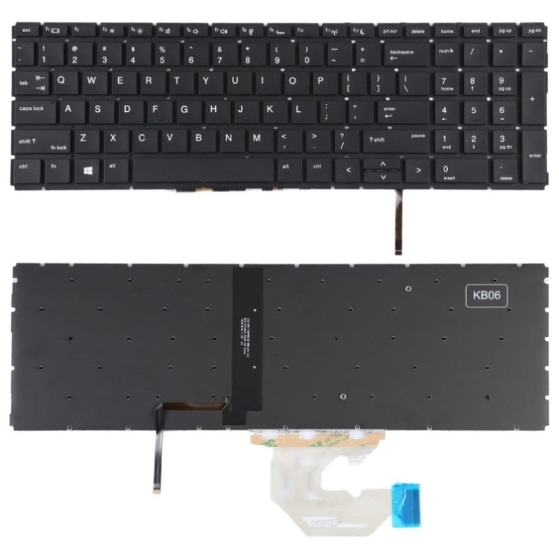 Backlit Us Keyboard For Hp Probook 450 / 455 G6 / G7 PRL-202239300ADE