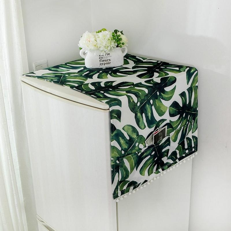 Double Door Dust Cover For Multifunctional Household Washing Machine And Refrigerator – 70X170Cm PRL-2050967230DBT