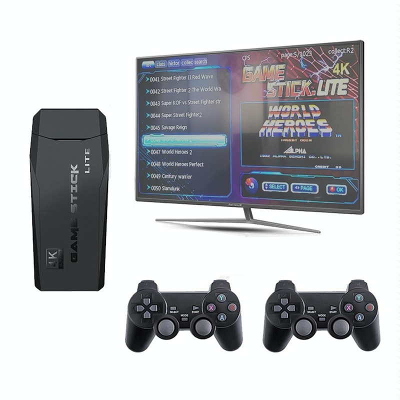 Wireless Hdmi Arcade Game Machine With 2 Gamepads – 64Gb Memory PRL-2013791750DBT