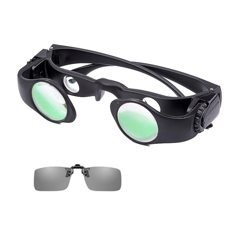 Zoomable Fishing Binoculars – Gray Clip 8X Magnification PRL-2015422060DBT