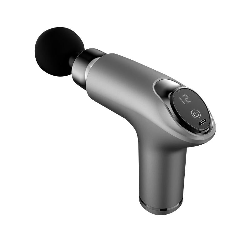 12-Speed Vibrating Mini Muscle Massager – Gray PRL-2068212060DBT