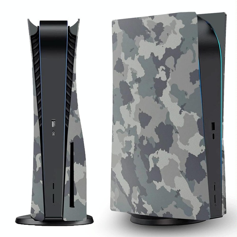 Camouflage Shell Protective Cover For Ps5 Cd-Rom Console PRL-07833060DBT