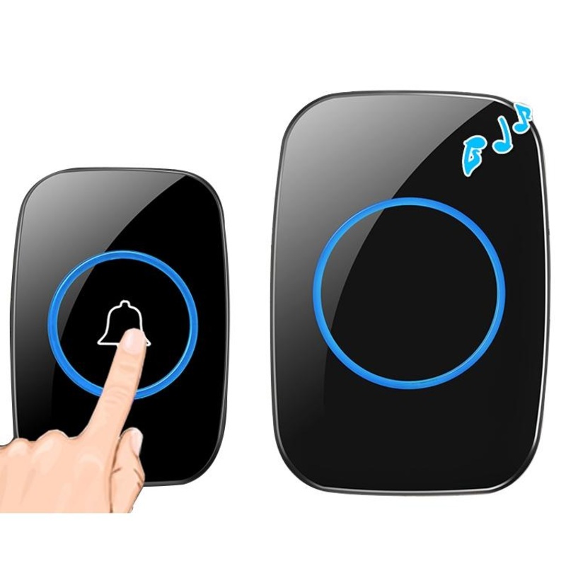 Wireless Waterproof Doorbell – 300M Range No Battery Long-Lasting Led Light PRL-0604450DBT