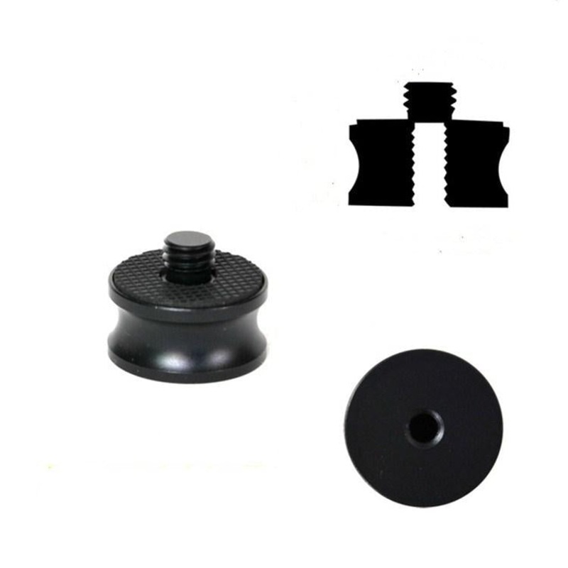 3-Piece Aluminum Alloy Adapter 1 / 4 Female To 3 / 8 Male PRL-102673680DBT