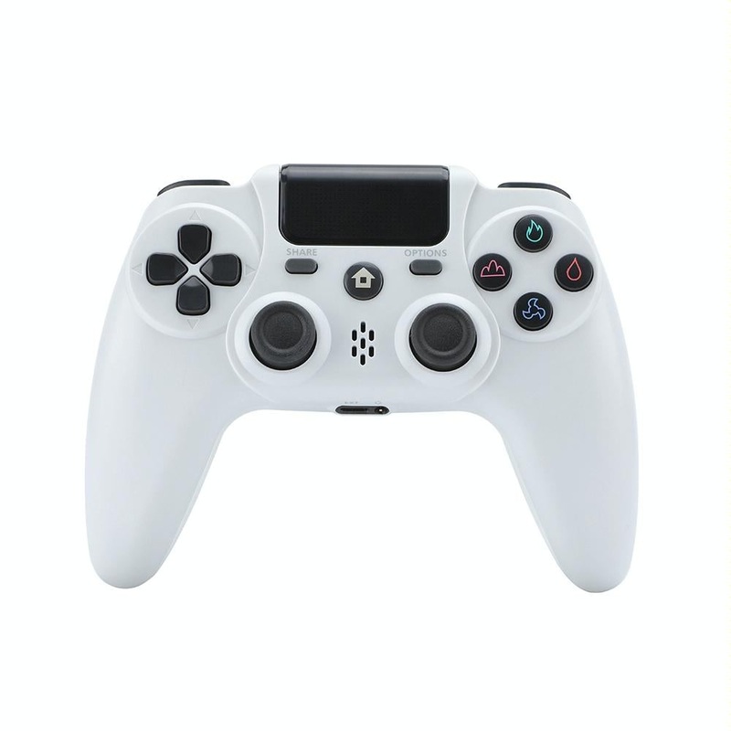 Wireless Ps4 Game Controller – White PRL-1013412750DBT