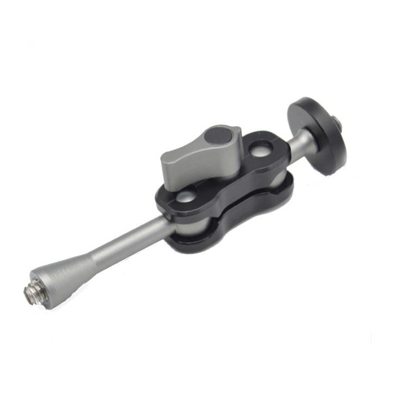 Yj Magic Arm Bracket Mount With 1 / 4 Inch Ball Head – Gun Gray PRL-1018430550DBT