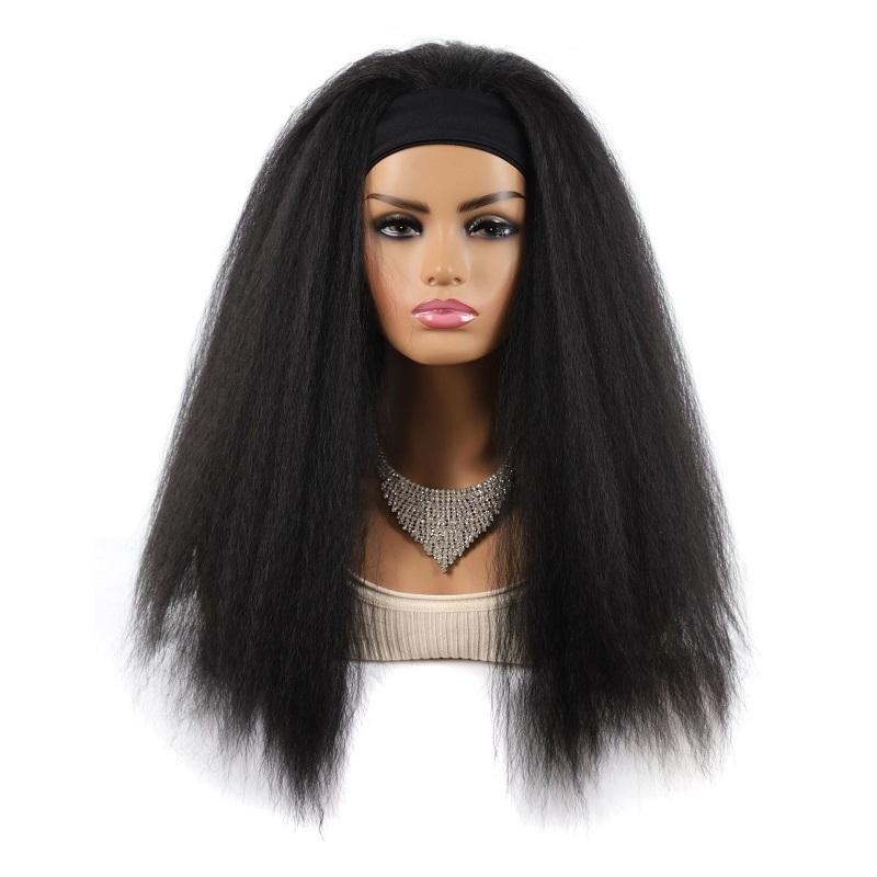 1B True Colour Long Hair Turban Headband With Corn Beard Wig PRL-1056214750DBT