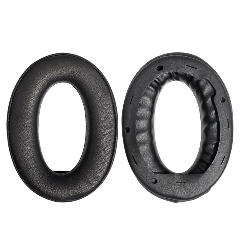 2-Pack Sony Wh-1000Xm2 / Xm3 / Xm4 Headset Covers – Black Lambskin PRL-1102212750DBT
