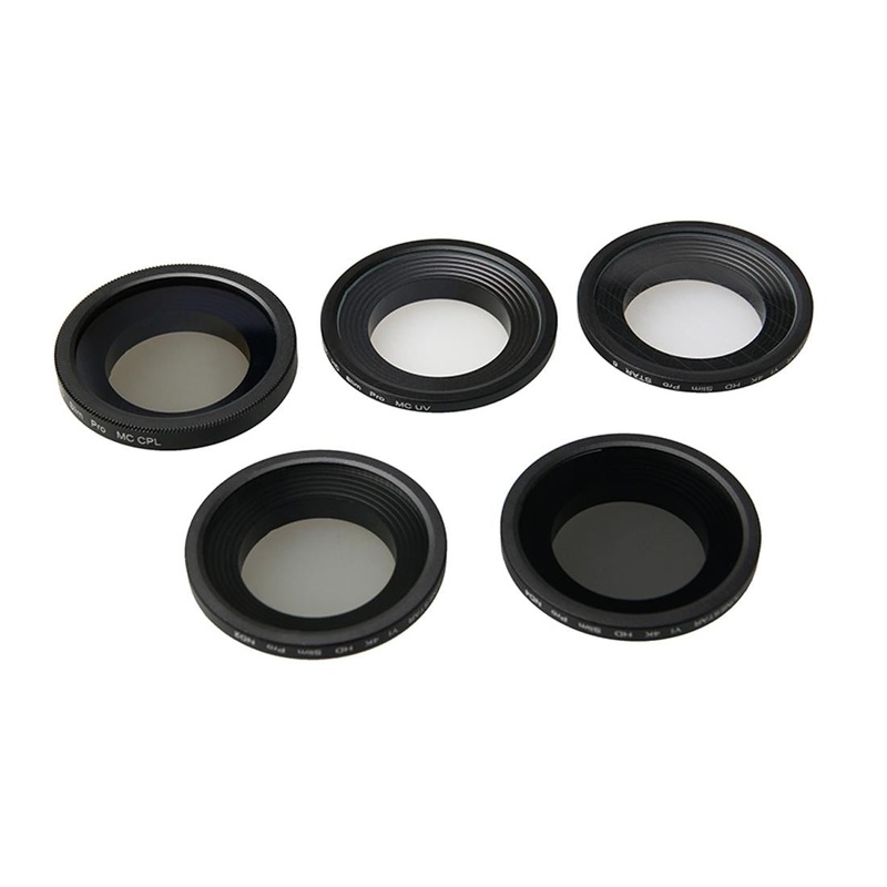 34Mm Pro Lens Filter For Xiaomi Xiaoyi Yi Ii 4K Action Camera – Cpl Uv Nd4 Nd2 Star 6 PRL-0012ACD