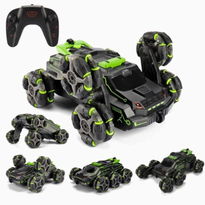 360-Degree Swing Arm Stunt Car With 2.4G Six-Wheel Drift Spray PRL-108149100AYS