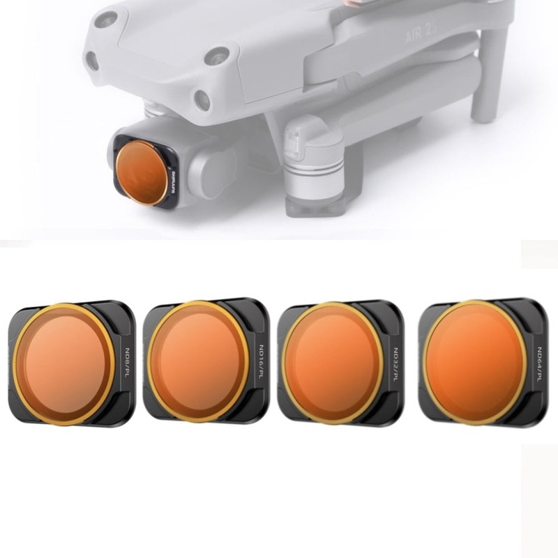 4-In-1 Nd Lens Filters For Dji Air 2S – Nd8Pl Nd16Pl Nd32Pl Nd64Pl PRL-0230POD