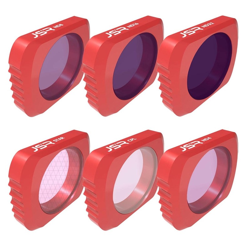 6-In-1 Hd Slim Lens Filter Set For Dji Pocket PRL-0560ACD