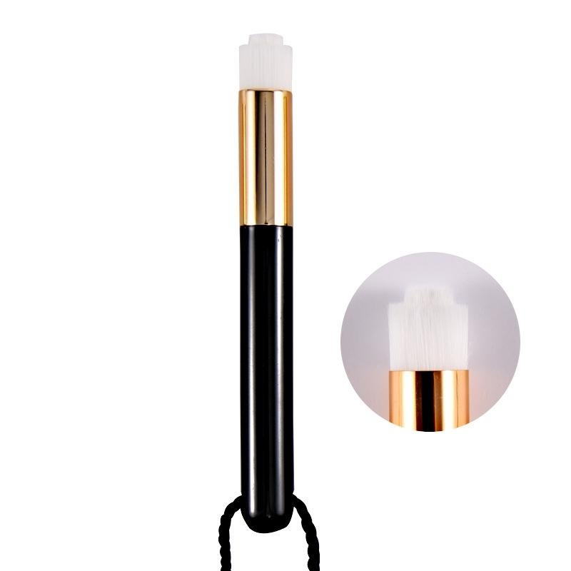 6-Piece Soft Nasal Washing Brush For Blackhead Removal And Deep Cleansing – Protruding Head Golden PRL-0196261060DBT