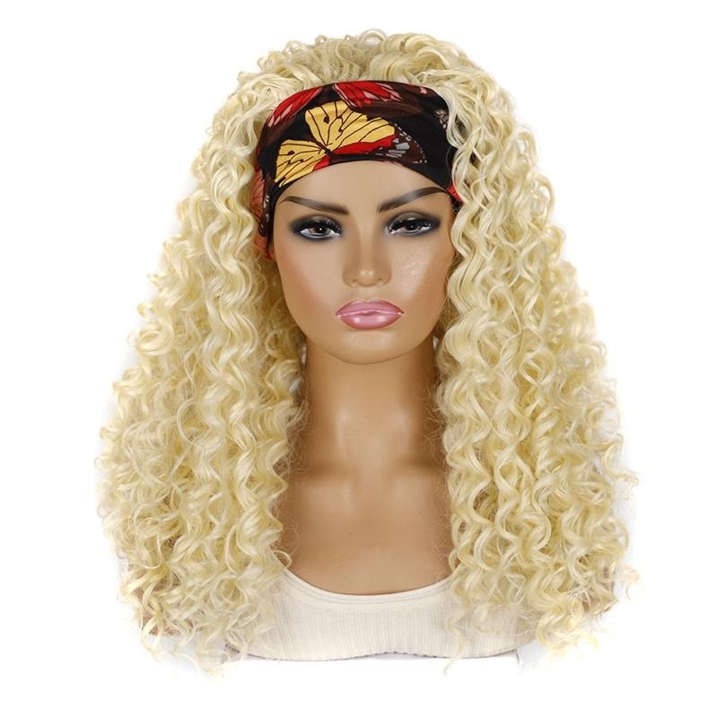 613A Volumizing Hairband Wig – Chemical Fiber Adds Volume PRL-0190256550DBT