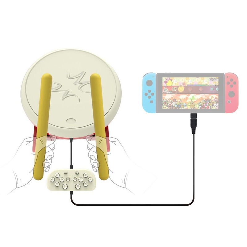 Drum Sticks Controller Kit For Nintendo Switch – Compact And Versatile PRL-0301TN