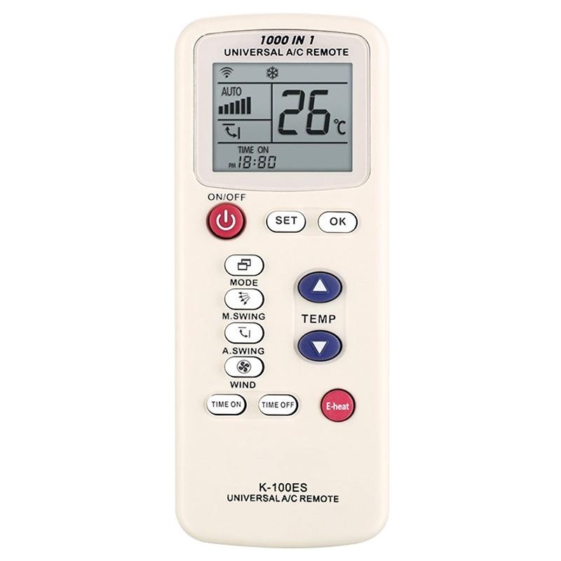 Universal Air Conditioner Remote – K-100Es PRL-0120-CRP-S