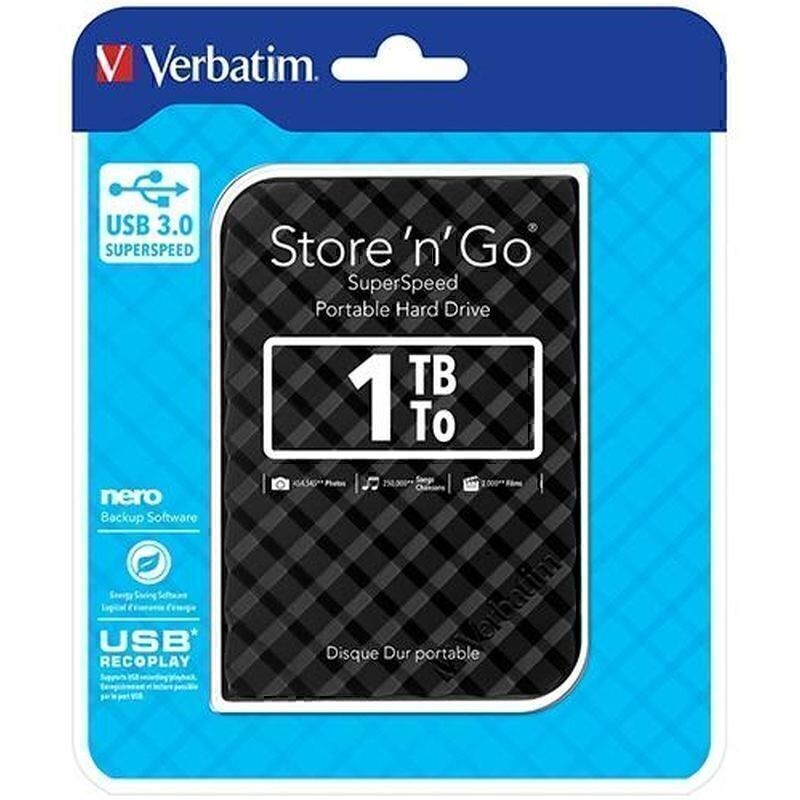 Verbatim 2.5′ Mobile HD 1TB DS-VERB1TB