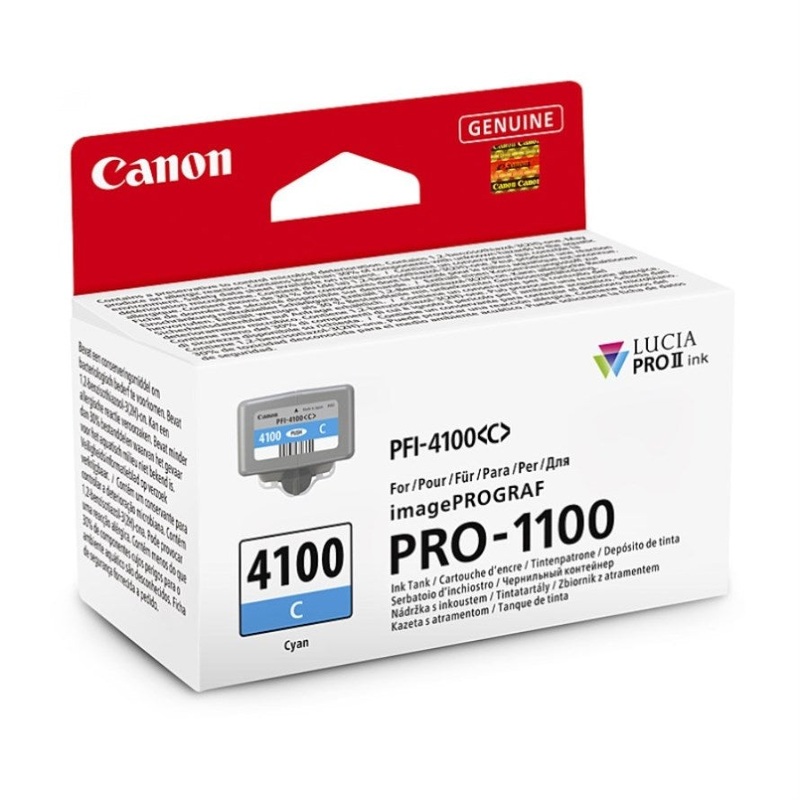 Canon PFI4100 Cyan Ink Cart DS-CI4100C