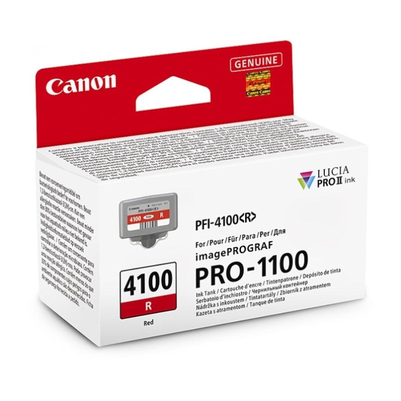 Canon PFI4100 Red Ink Cart DS-CI4100R