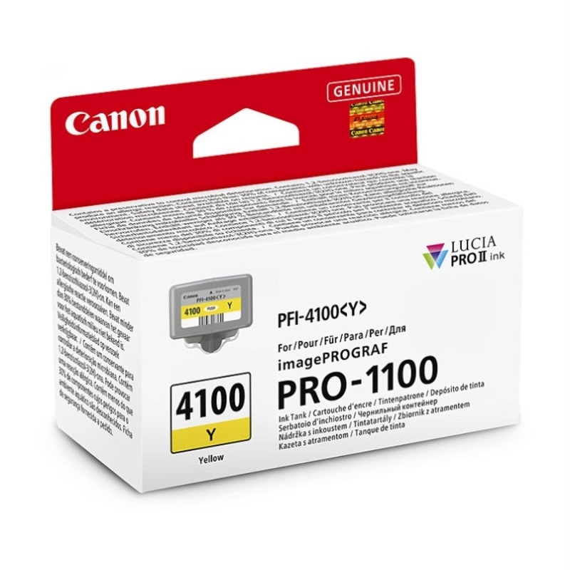 Canon PFI4100 Yellow Ink Cart DS-CI4100Y
