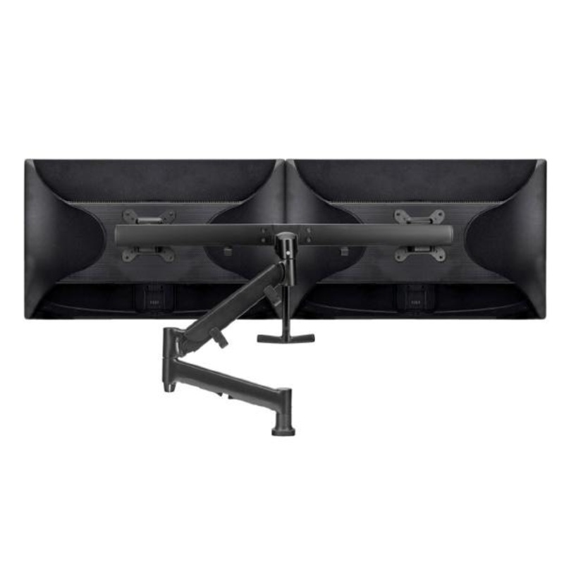 Atdec AWMS-RHXB Tandem Dynamic Dual Monitor Mount. C-Clamp Desk Fixing. Max Load 2-7kg. Up to 27 13AWMS-RHXB-C-B