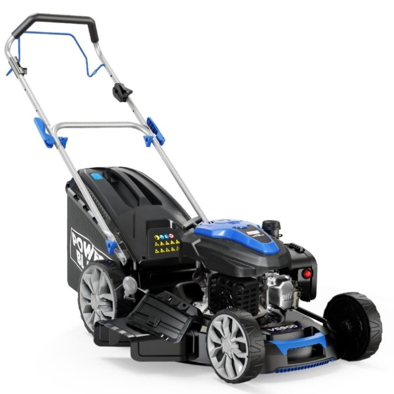PowerBlade 20 200cc Self-Propelled Lawn Mower, 7 Height, Steel Deck, Deck Wash Port, OHV 4-Stroke V219-MOWSPRPB20SA