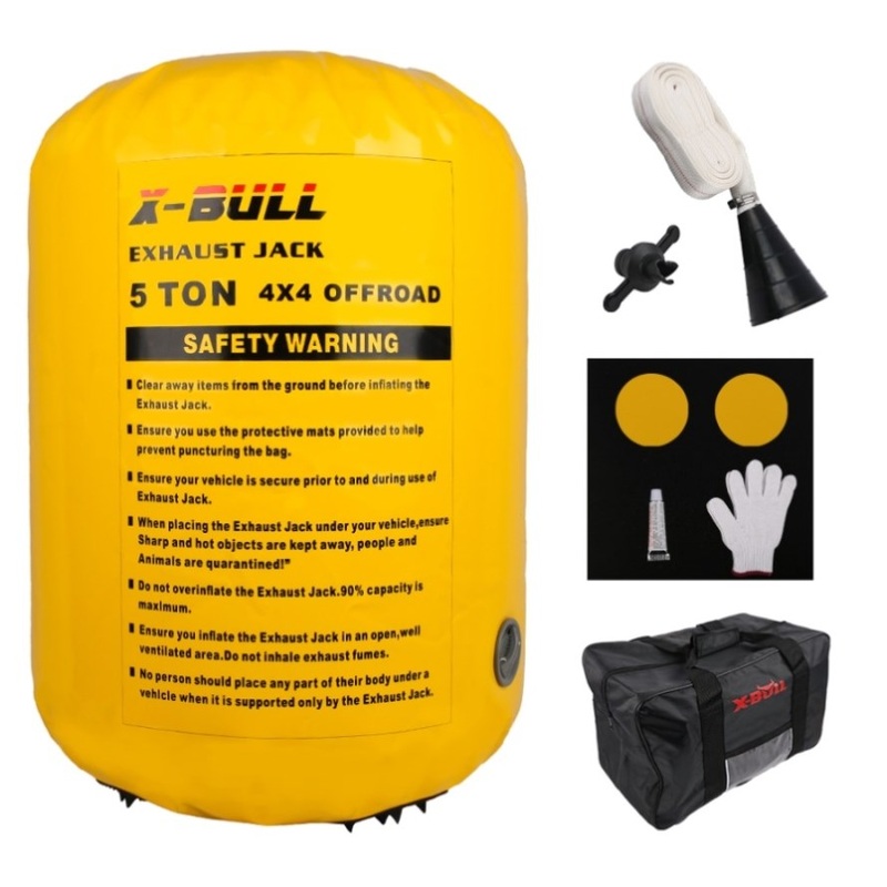X-BULL Air Jack Recovery Exhaust Jack Kits 5T Air Bag Multi Layer Truck Rescue V211-AUEB-XBAT004